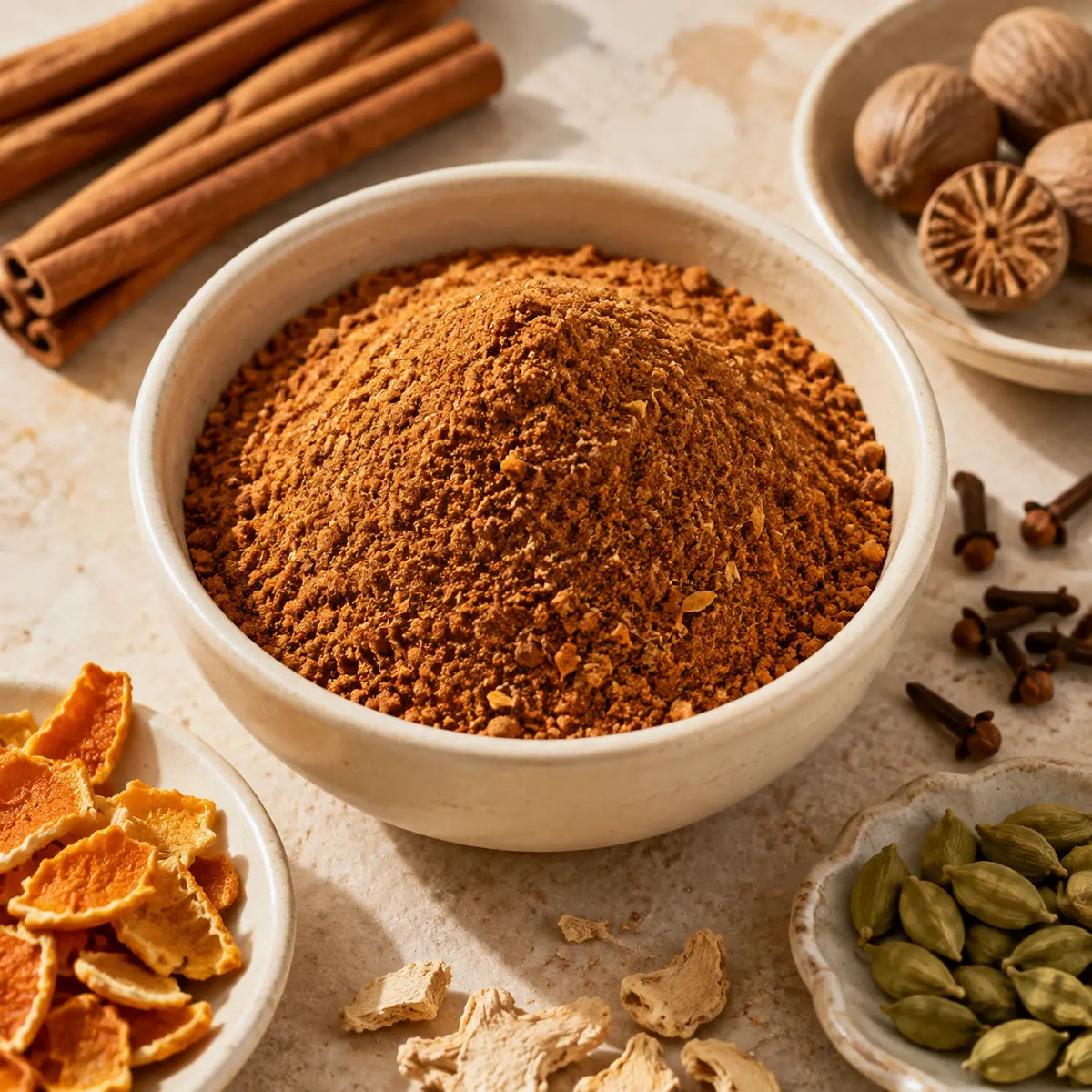Pumpkin Spice Latte – zbliżenie mieszanki korzennej