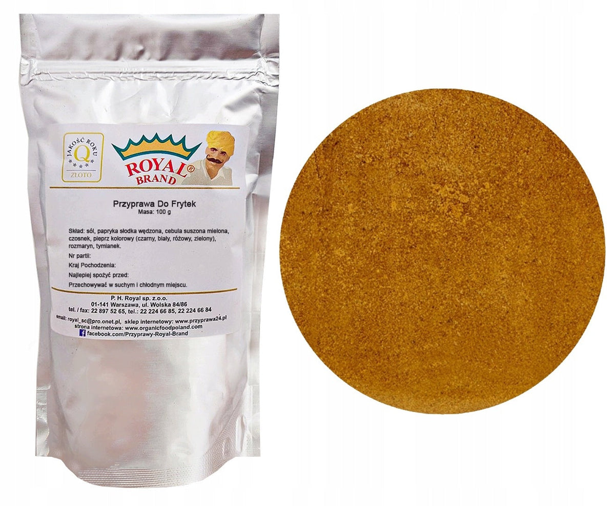 Zestaw Przypraw do Frytek Ziemniaków Warzyw Vege 4x100g Royal Brand Royal Brand