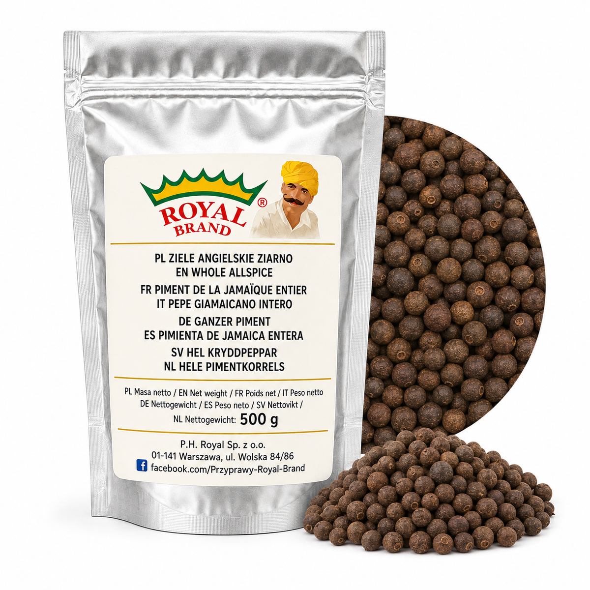 Ziele Angielskie Ziarno 500 g Royal Brand