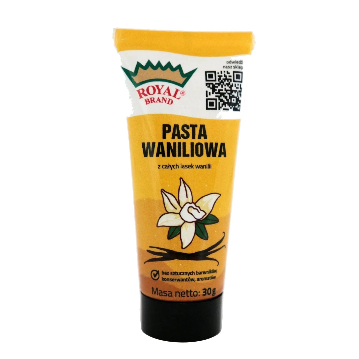 Pasta waniliowa 30G ŚWIEŻA Z CAŁYCH LASEK WANILII - Oficjalny sklep Royal Brand