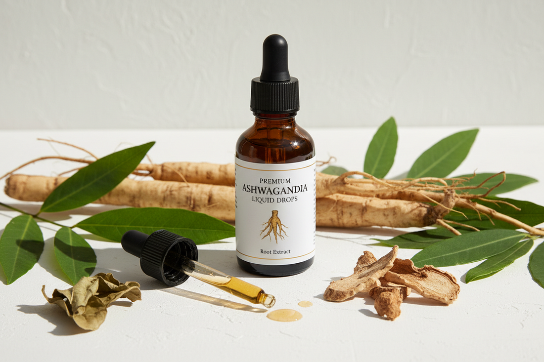 Ashwagandha w kroplach: jak wybrać suplement diety? Przyprawy, ekstrakt waniliowy, pasta waniliowa  i matcha Royal Brand