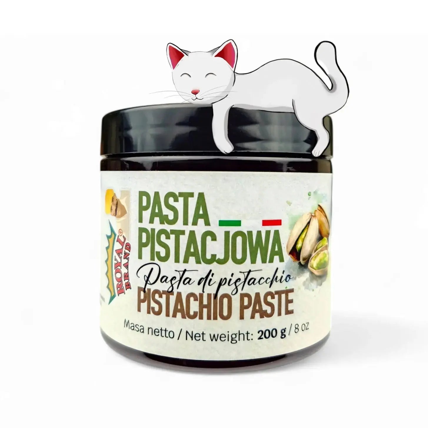 Pasta-pistacjowa Przyprawy, ekstrakt waniliowy, pasta waniliowa  i matcha Royal Brand