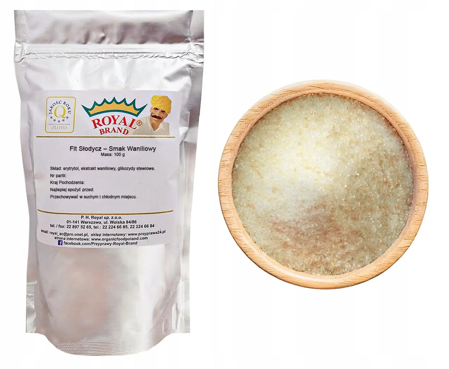 Produkty-Keto-Naturalne-Produkty-Bez-Cukru Przyprawy, ekstrakt waniliowy, pasta waniliowa  i matcha Royal Brand