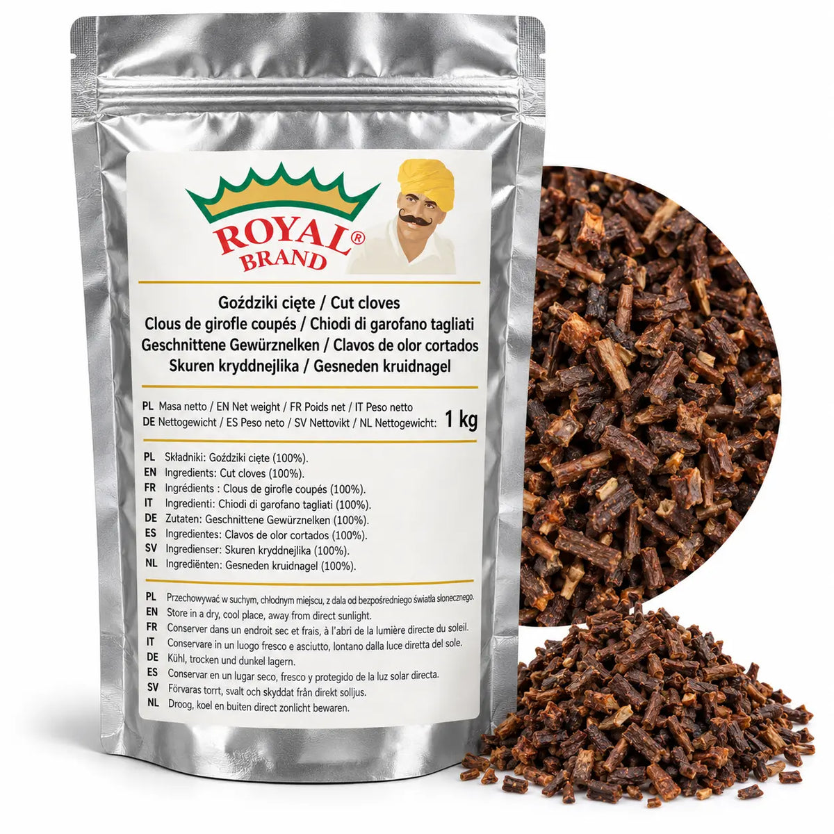Goździki cięte 1 kg Royal Brand
