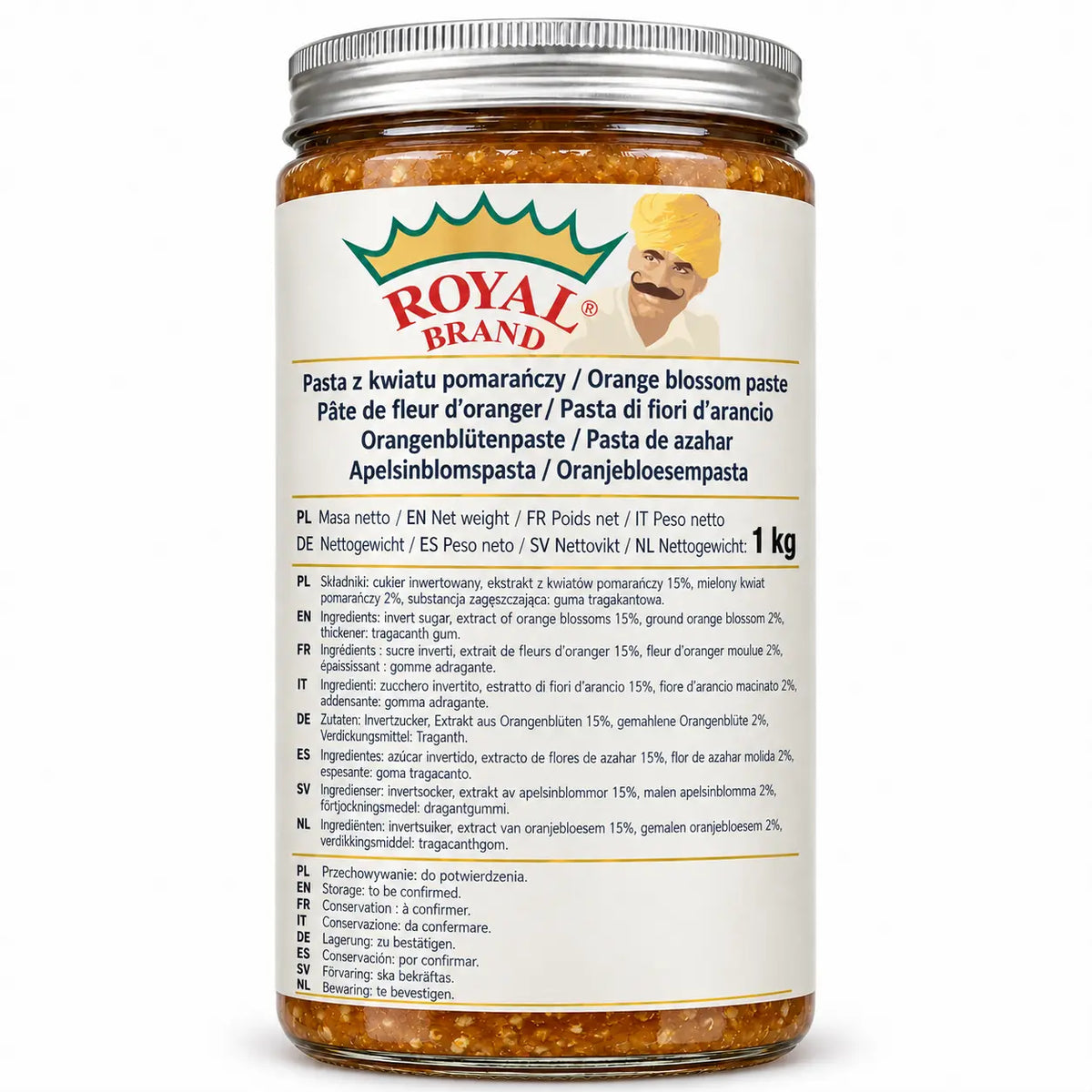 Pasta z kwiatu pomarańczy 1 kg Royal Brand