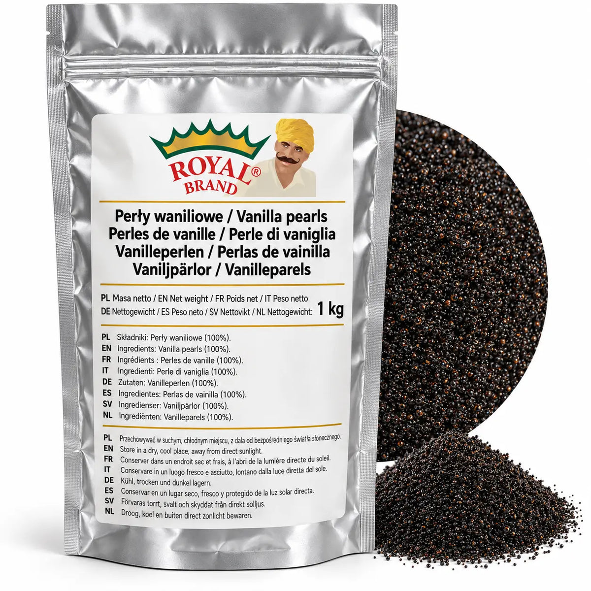 Perły waniliowe 1 kg Royal Brand