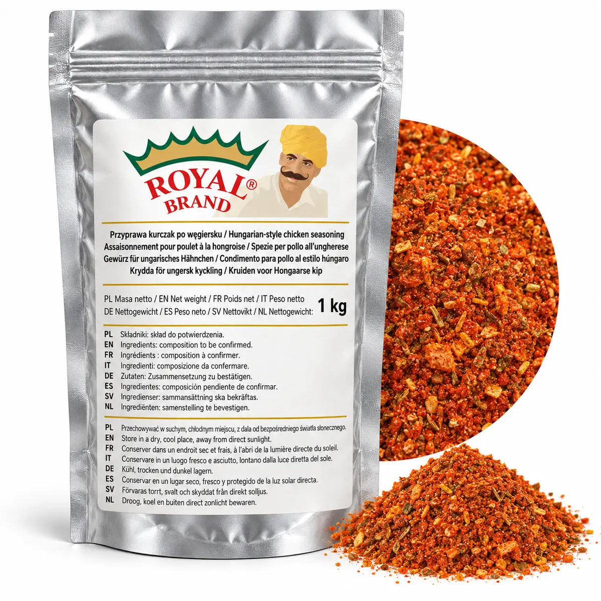 Przyprawa kurczak po węgiersku 1 kg Royal Brand