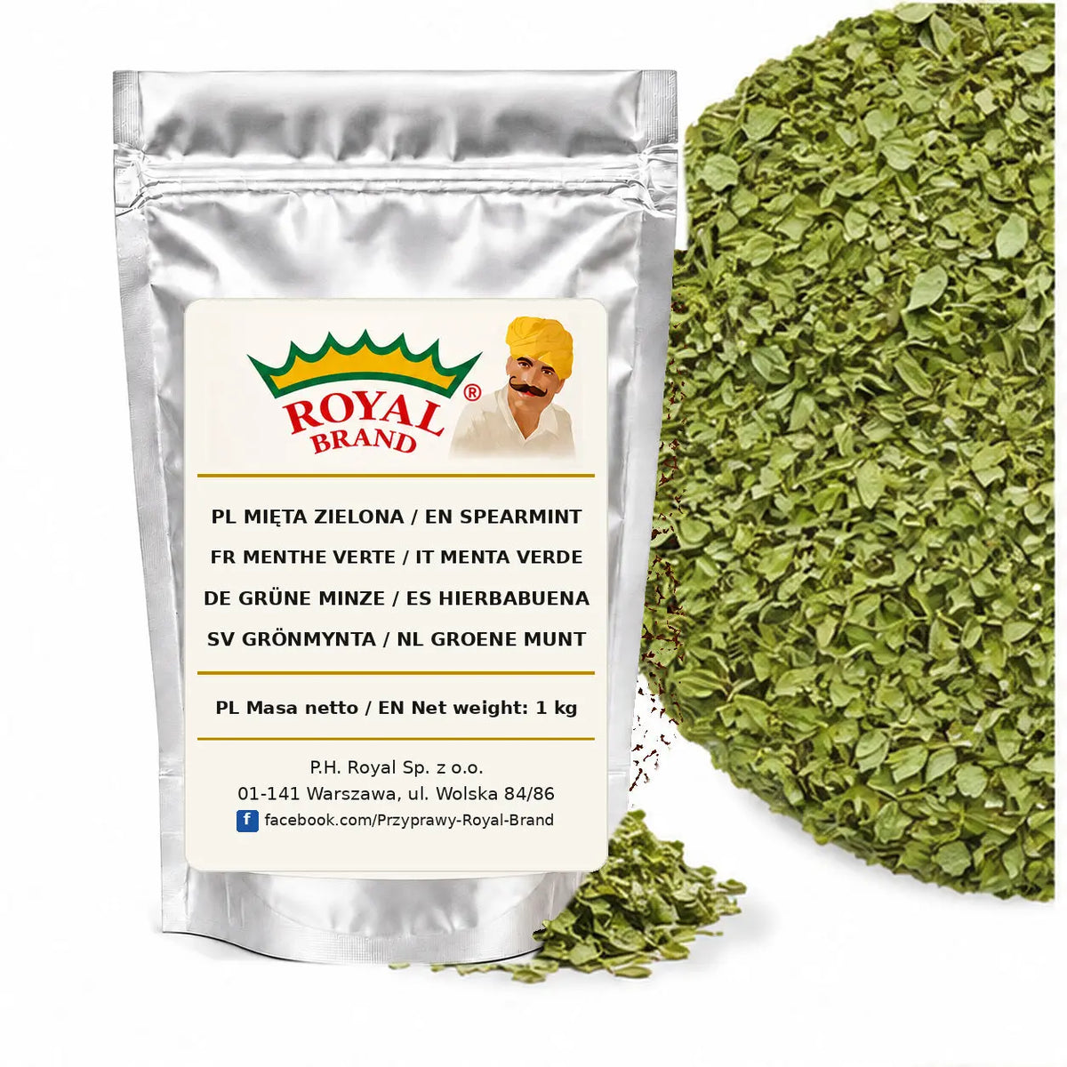 Mięta zielona Royal Brand – opakowanie 1 kg