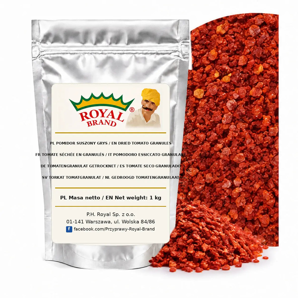 Pomidor suszony grys Royal Brand – opakowanie 1 kg