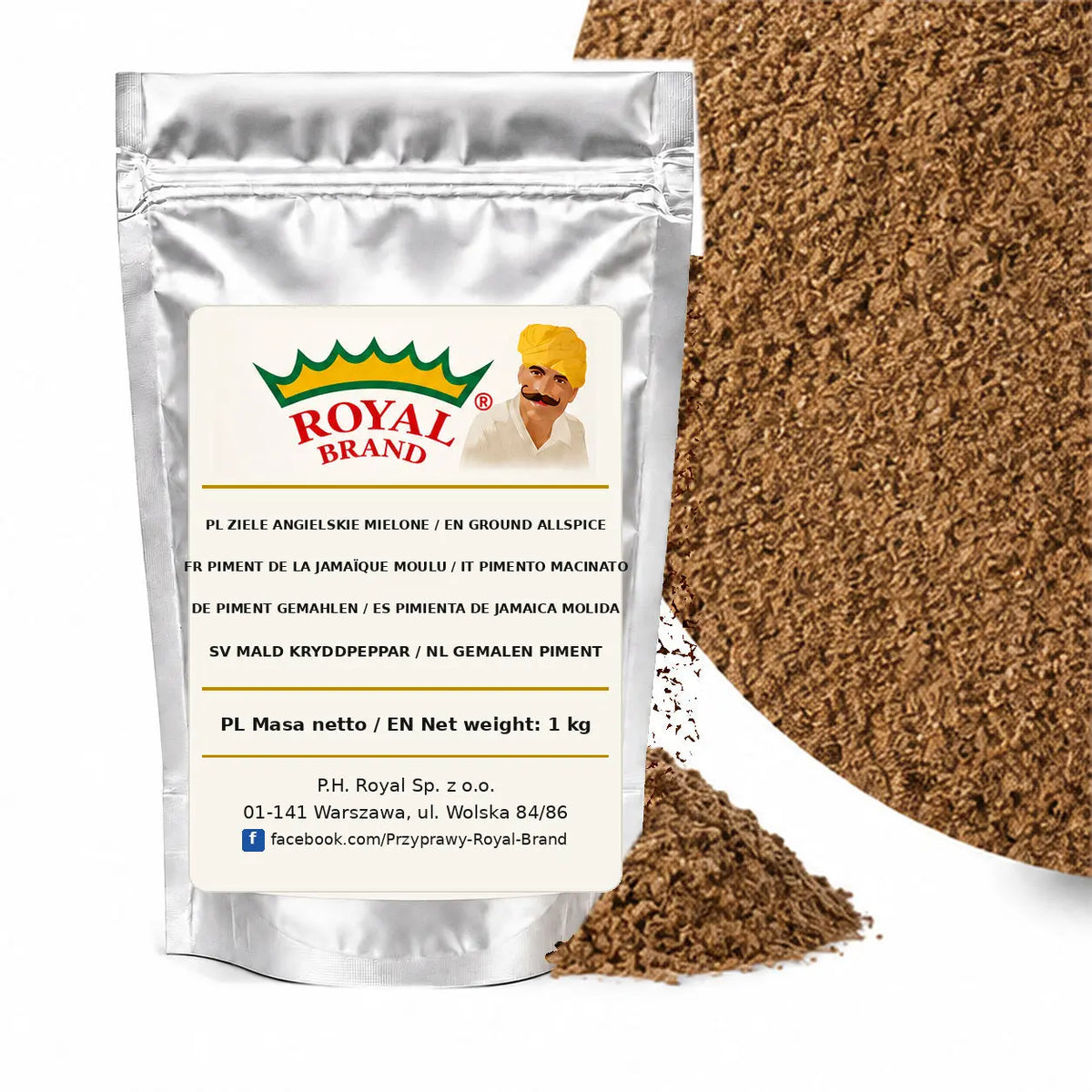 Ziele angielskie mielone Royal Brand – opakowanie 1 kg