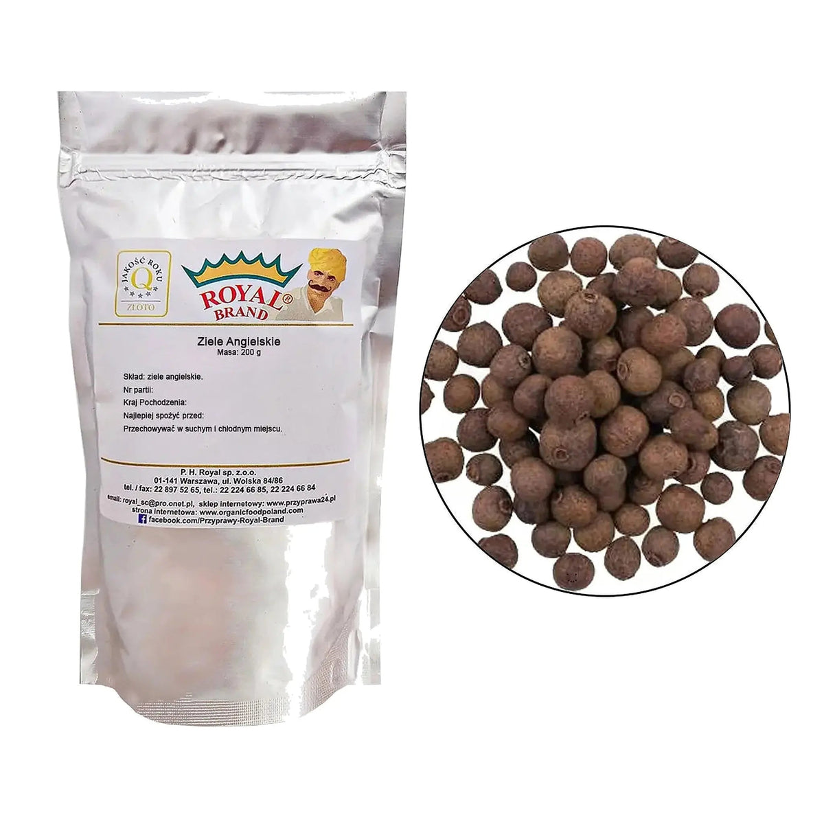 Ziele angielskie ziarno 1 kg – Royal Brand