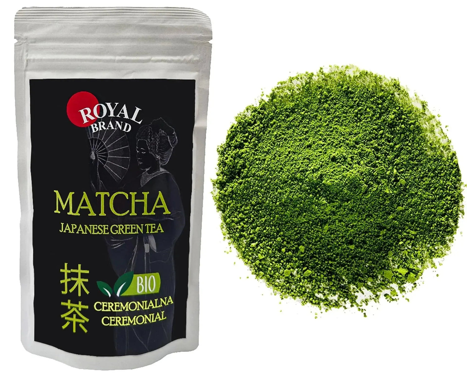 Japońska matcha ceremonialna bio - Oficjalny sklep Royal Brand