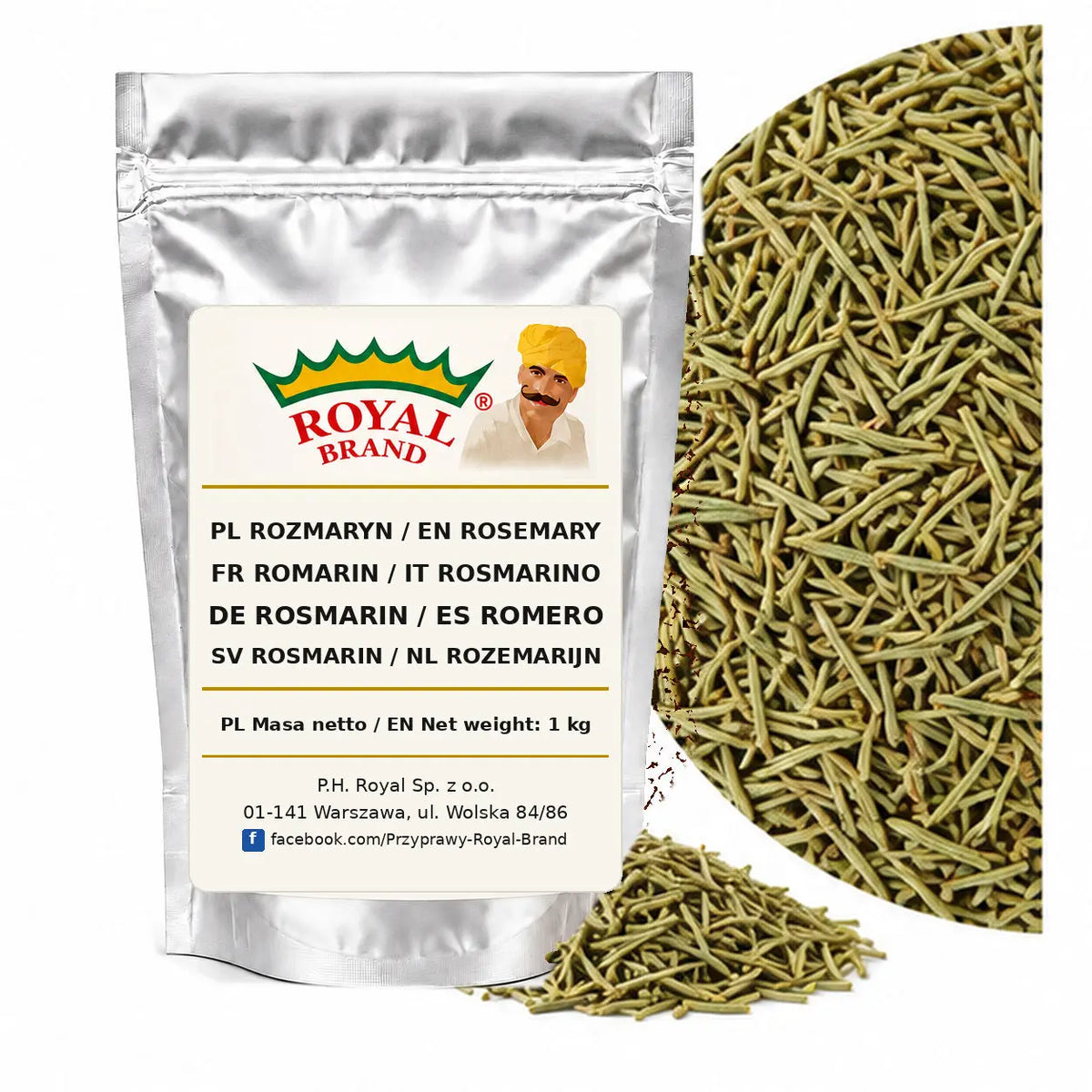 Rozmaryn Royal Brand – opakowanie 1 kg