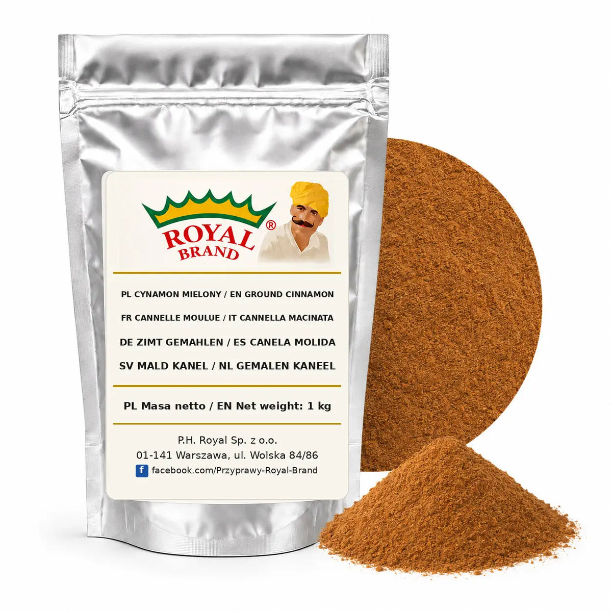 Cynamon mielony Royal Brand – opakowanie 1 kg
