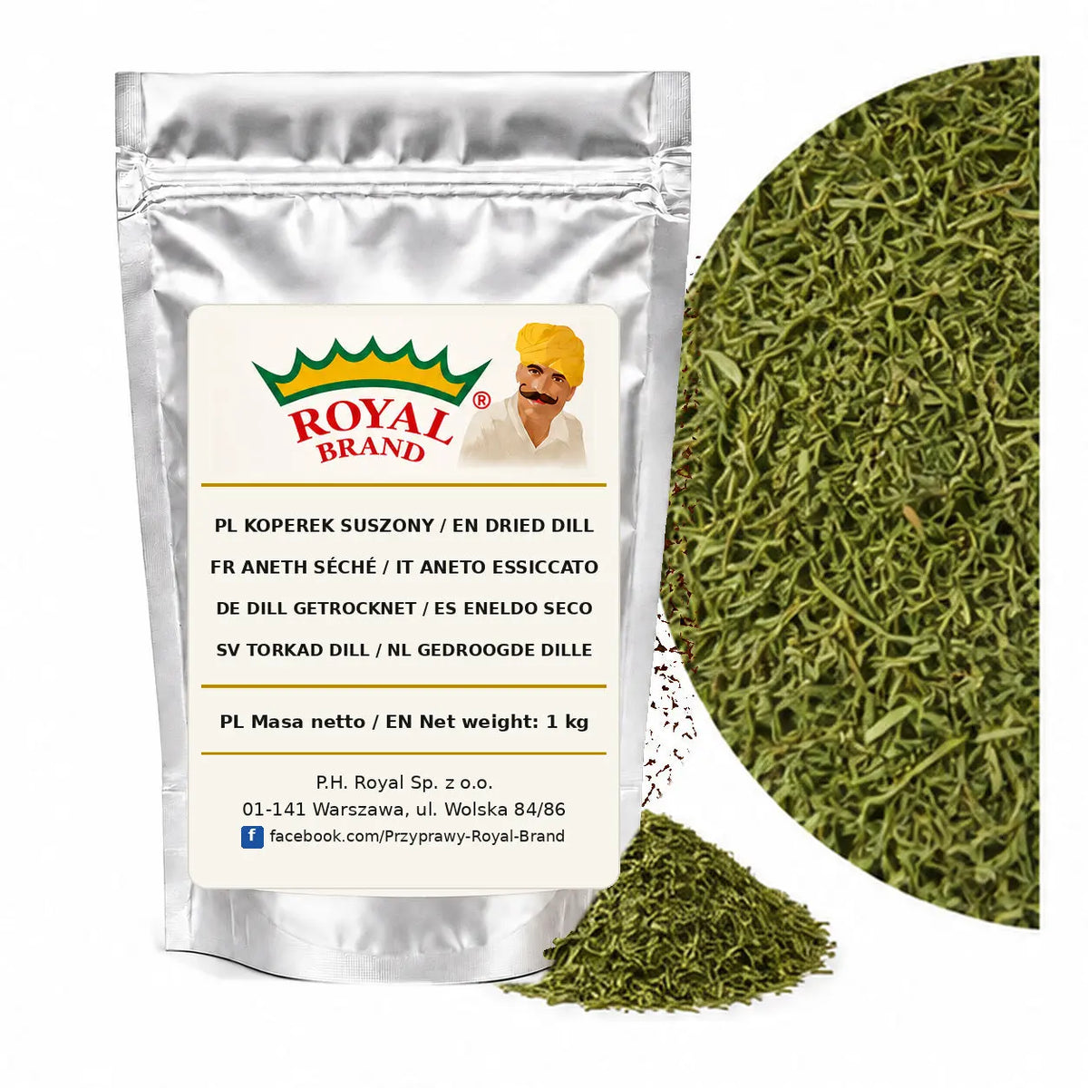 Koperek suszony Royal Brand – opakowanie 1 kg
