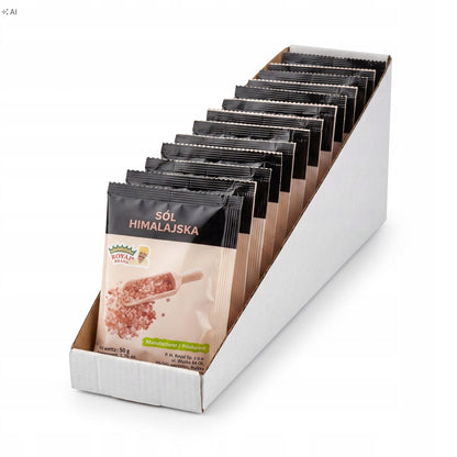 20X Sól turystyczna himalajska różowa spożywcza 50 g saszetka Royal Brand Royal Brand