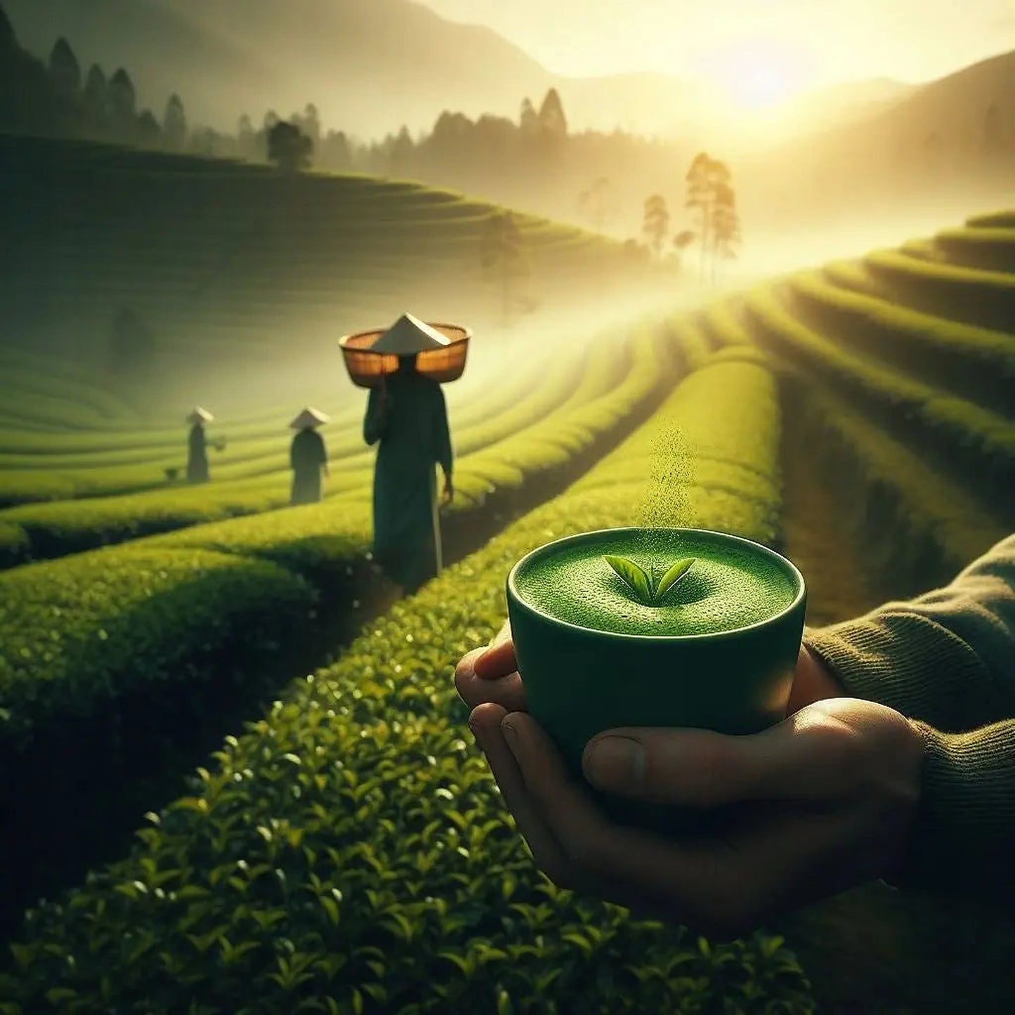 Certyfikowana Matcha Premium Ceremonialna 100g zielona herbata w proszku - Oficjalny sklep Royal Brand