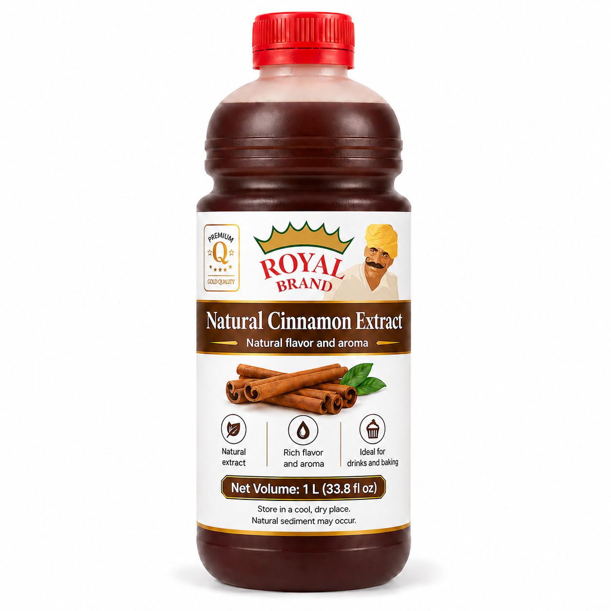 Naturalny ekstrakt cynamonowy 15% 1L Royal Brand