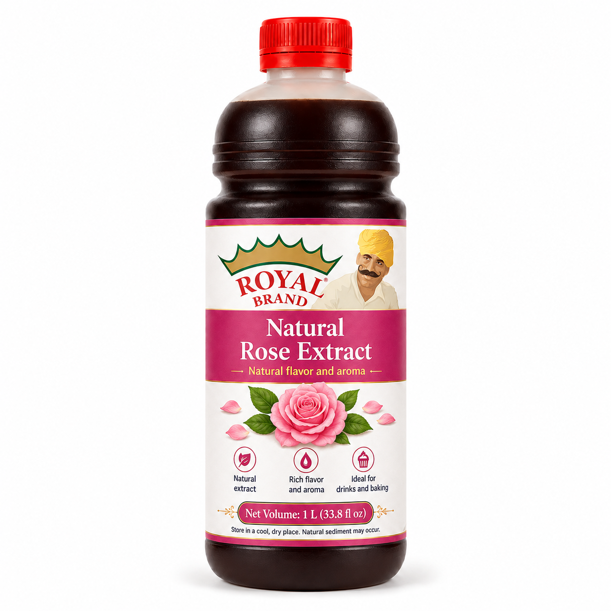Naturalny ekstrakt różany 15% 1L Royal Brand