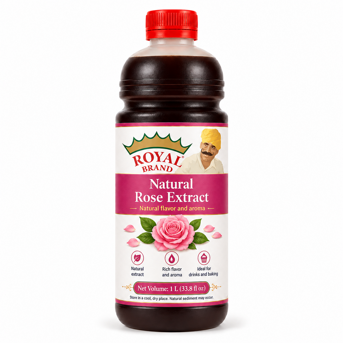 Naturalny ekstrakt różany 15% 1L Royal Brand