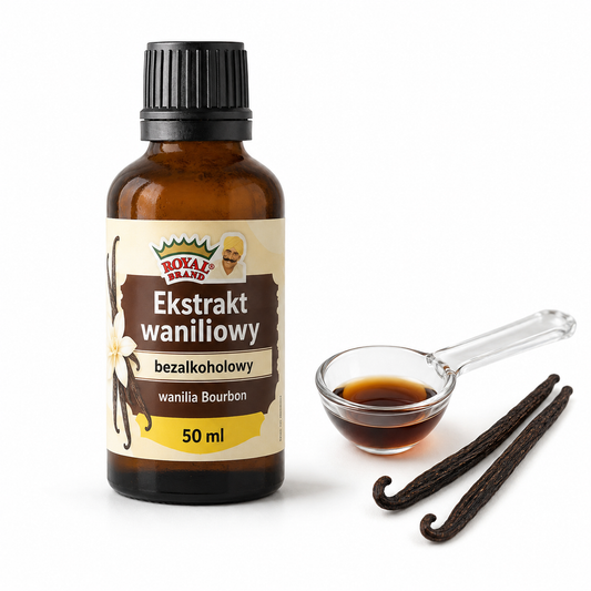 Ekstrakt waniliowy bezalkoholowy 50 ml Royal Brand – butelka