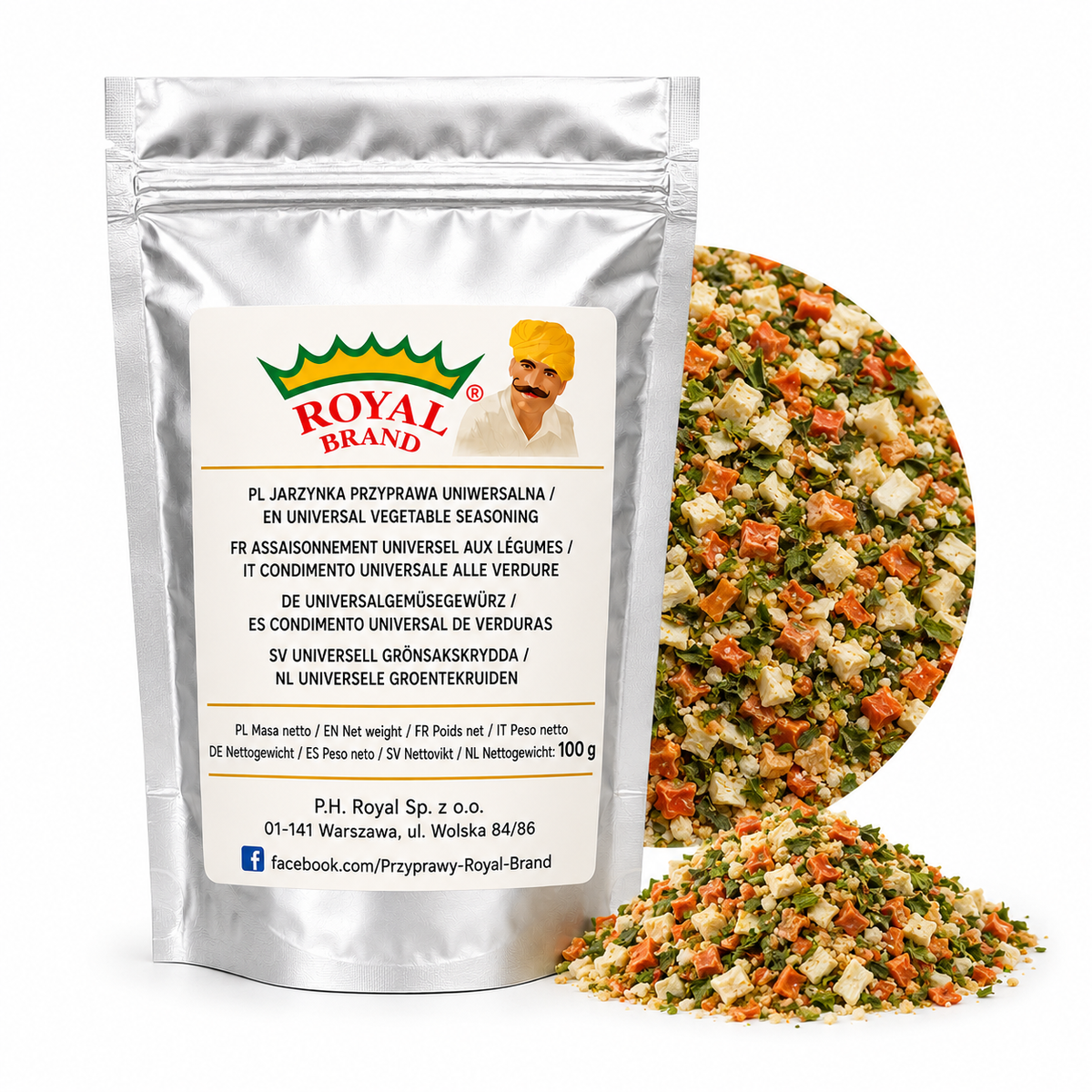 Jarzynka przyprawa uniwersalna 100 g Royal Brand