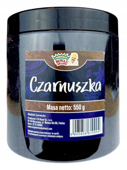 NASIONA CZARNUSZKI czarnuszka czarny kminek 550g Premium Dobry w słoiku - Oficjalny sklep Royal Brand