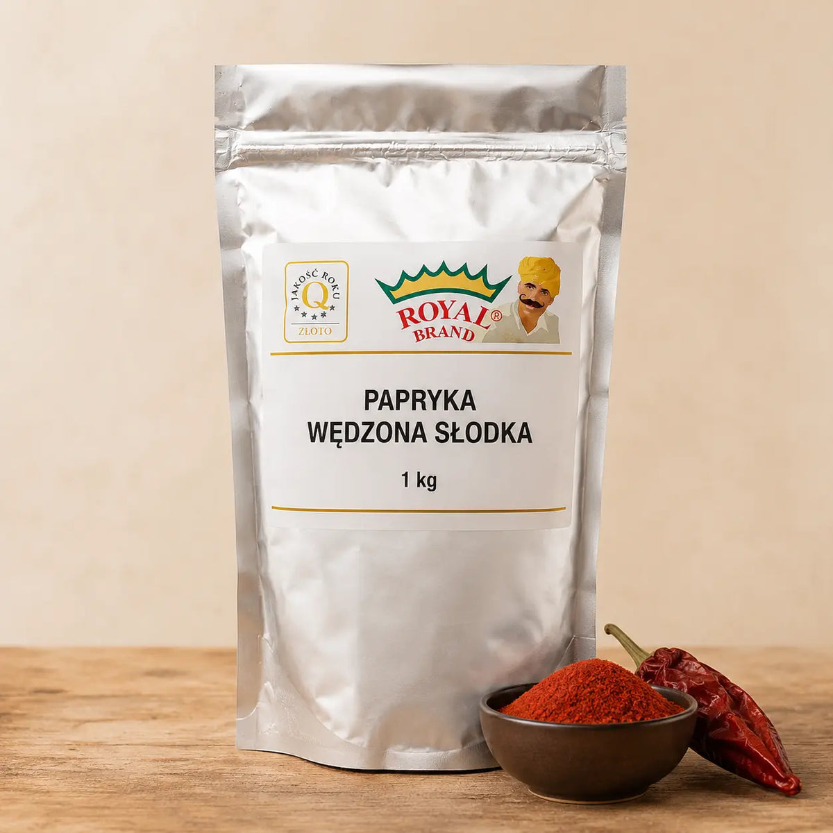 Papryka wędzona słodka mielona 1 kg Royal Brand