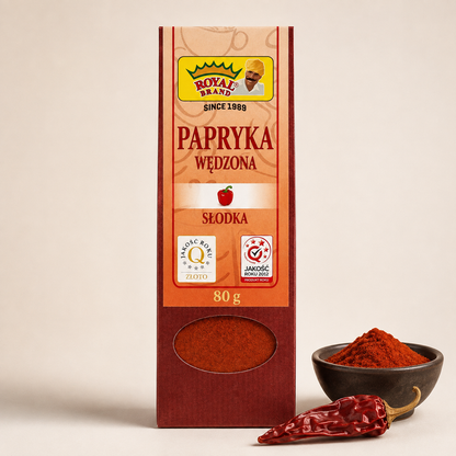 Papryka wędzona słodka mielona 80 g Royal Brand