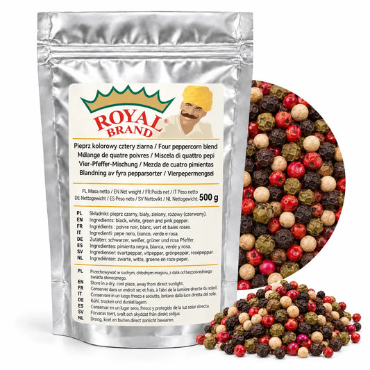 Pieprz kolorowy cztery ziarna 500 g Royal Brand