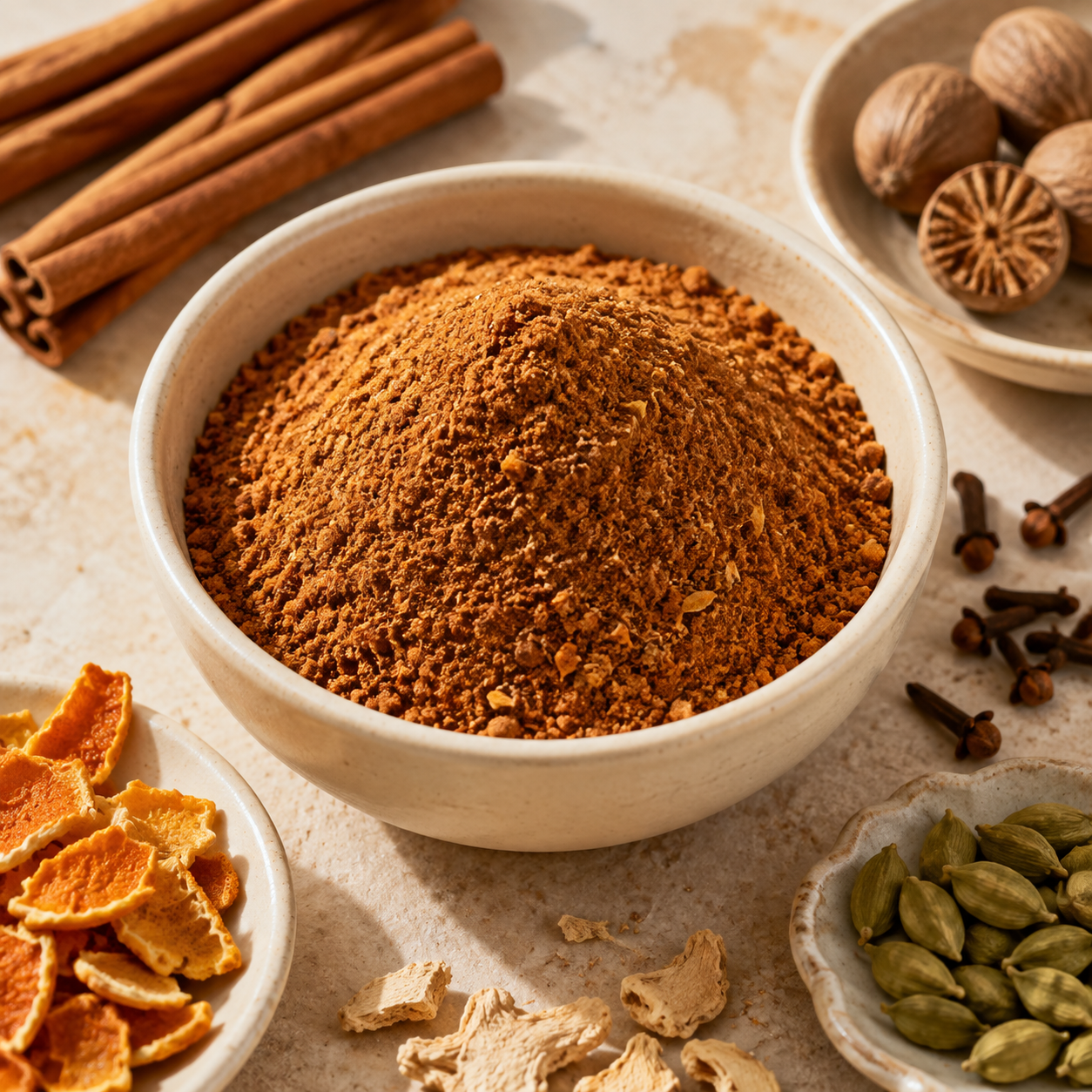 Pumpkin Spice Latte – zbliżenie mieszanki korzennej