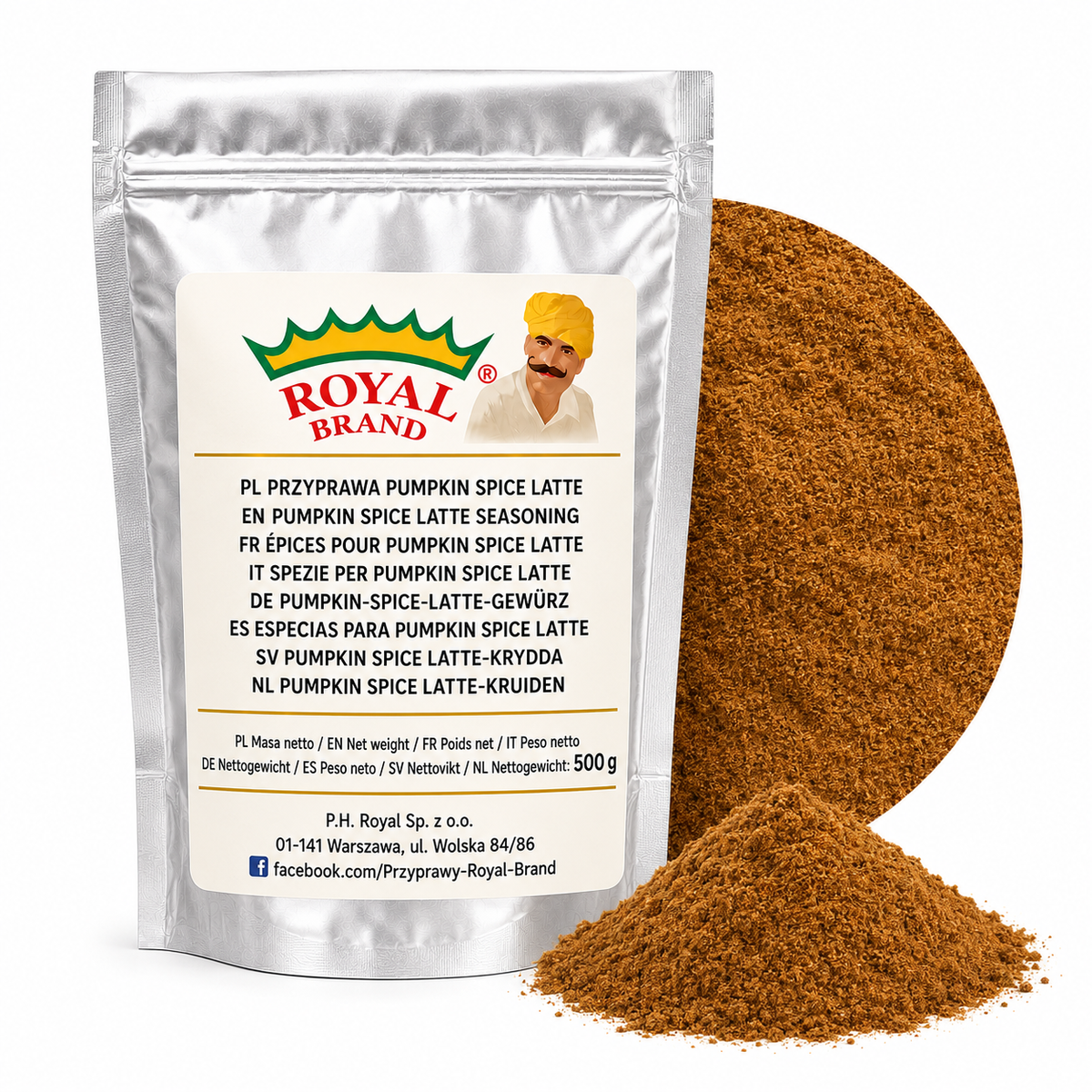 Pumpkin Spice Latte 500 g Royal Brand