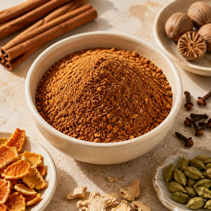 Pumpkin Spice Latte – zbliżenie mieszanki korzennej