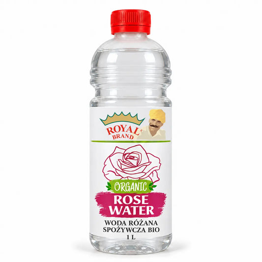 Woda różana spożywcza BIO 1 l Royal Brand