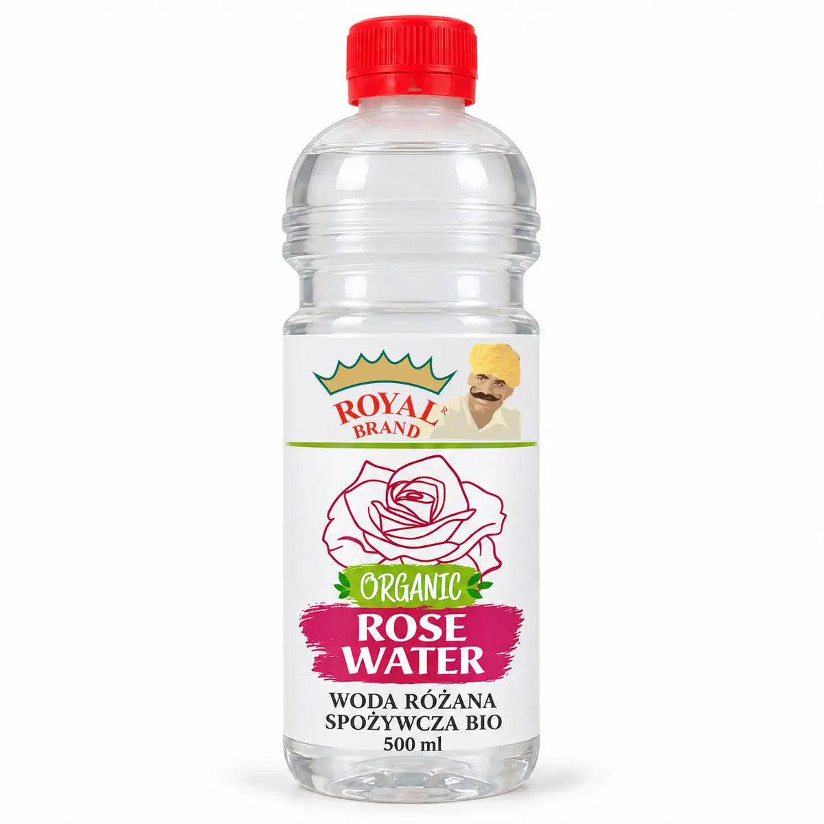Woda różana spożywcza BIO 500 ml Royal Brand