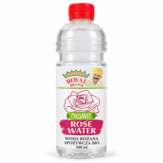 Woda różana spożywcza BIO 500 ml Royal Brand