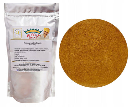 Zestaw Przypraw do Frytek Ziemniaków Warzyw Vege 4x100g Royal Brand Royal Brand